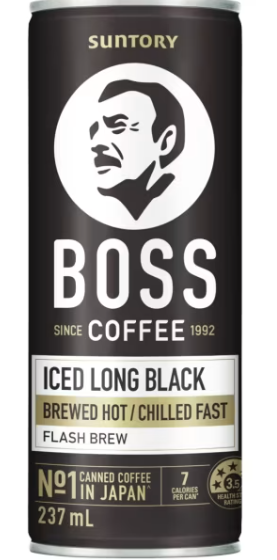 Boss Iced Long Coffee 237 ml