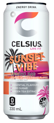 Celsius Sunset Vibe 330 ML