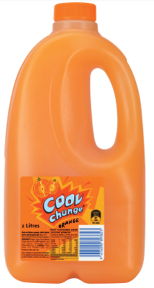 Cool change Orange Fruit Drink 2L