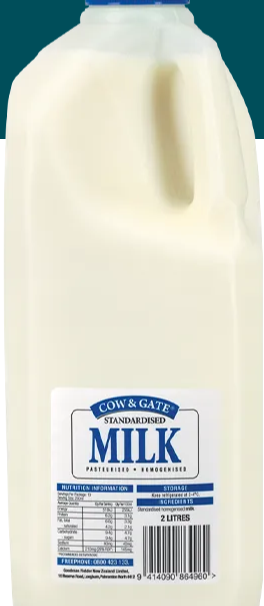 Cow and Gate Milk 2L