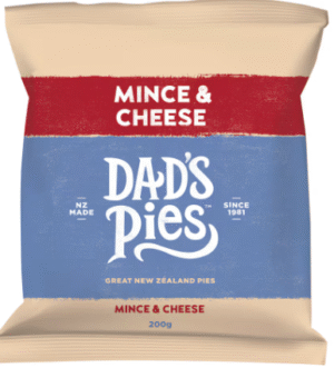 Dads Pie Mince and Cheese