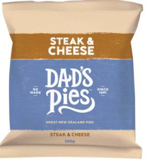 Dads Pie Steak and Cheese