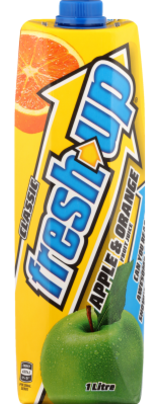FreshUp Apple&Orange Fruit Juice 1L