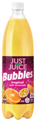Just Juice Bubbles Tropical with lemonade 1.25 L