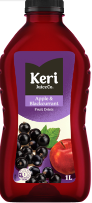 Keri Fruit Juice Apple Black Current 1 L