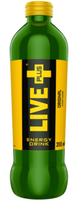 Live plus Original Energy Citrus Drink 355ml