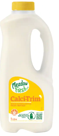 Meadow Fresh Calci-Trim Milk 1 L