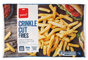 Pams Crinkle Cut Fries 1 Kg