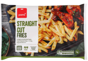 Pams Straight Cut Fries 1 Kg