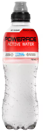 Powerade No Sugar peach & apple 750ML