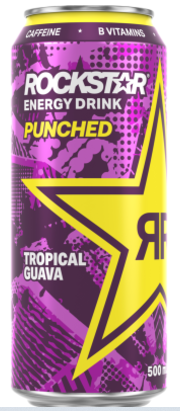 Rockstar Energy Drink Tropical Guava  500ml