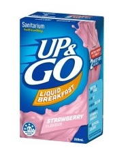 Sanitaium Up and Go Strawberry Ice 250ml