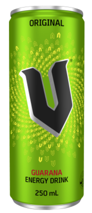 V Guarana Energy Drink Original 250 ml