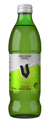 V Guarana Energy Drink Zero Sugar 350ml
