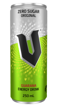 V Guarana Zero Sugar Original 250 ml